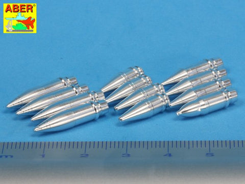 アベール 16073 1/16 IV号戦車 7.5cm弾薬各種 12個入(トランペッター用)