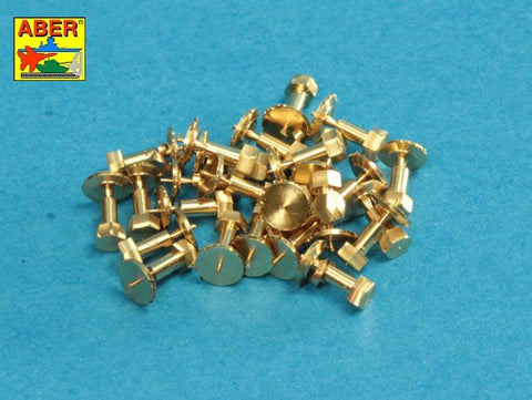 アベール 16114 1/16 六角ボルト真鍮削り出し(1.75x2.20mm) 25個