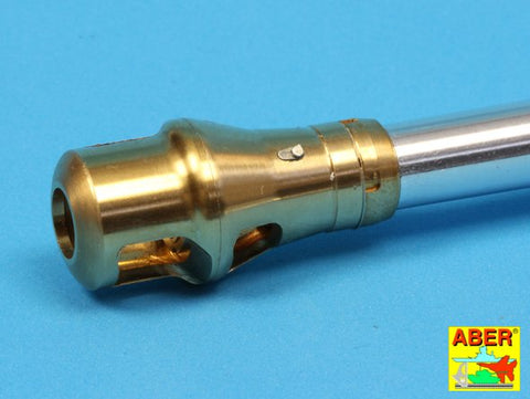 アベール 16L09 1/16 ドイツ キングタイガー ヘンシェル砲塔・タイガーI後期型用マズルブレーキ(タミヤ・トランペッター用)