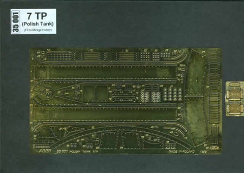 アベール 35001 1/35 ポーランド 7TP軽戦車(37ミリ砲)(ミラージュ用)