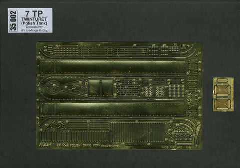 アベール 35002 1/35 ポーランド 7TP軽戦車(ツイン砲塔)(ミラージュ用)