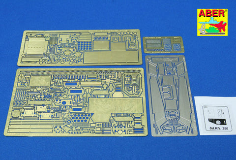アベール 35074 1/35 ドイツ Sdkfz250/8シュッンメル(グンゼ用)