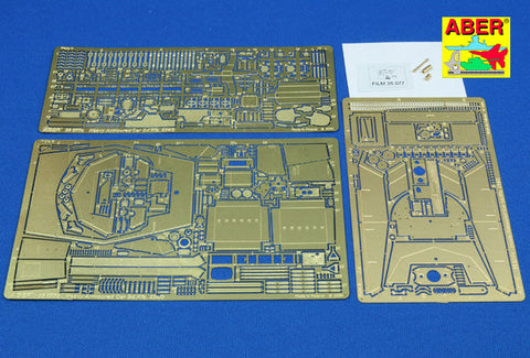 アベール 35077 1/35 ドイツ Sdkfz234/3シュツンメル装甲車 基本パーツ(イタレリ用)