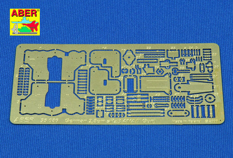 アベール 35086 1/35 ドイツ 2.8センチsPzB41ゲルリッヒ砲パーツ 251/250(ドラゴン用)