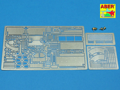 アベール 35122 1/35 ドイツ フェルディナンド重駆逐戦車基本パーツ ブラス付(ドラゴン用)