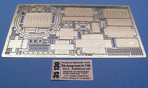 アベール 35130 1/35 ロシア T55A戦車工具箱セットVol.3(タミヤ用)