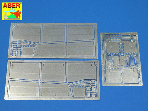 アベール 35234 1/35 ドイツ E75・E50フェンダーセット(トランペッター用)