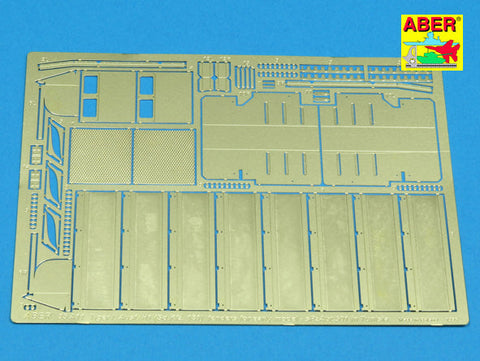 アベール 35A011 1/35 ドイツ タイガーI極初期型戦車サイドフェンダー(全キット用)