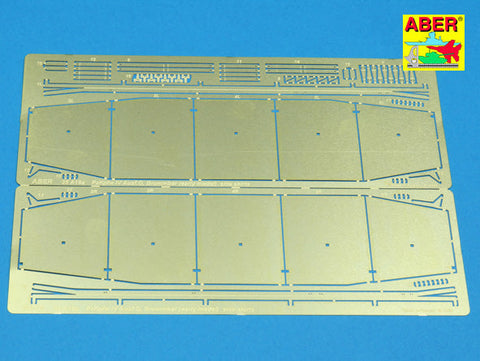 アベール 35A018 1/35 ドイツ IV号戦車G型・ブルムベア前期型サイドスカート
