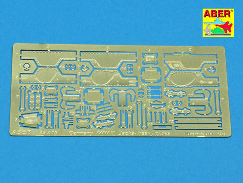 アベール 35A019 1/35 ドイツ 戦車ジャッキ共通部品