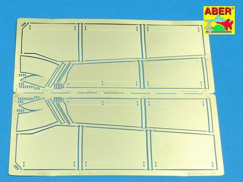 アベール 35A041 1/35 ドイツ ヤークトタイガー重駆逐戦車サイドフェンダーパーツ(ドラゴン用)