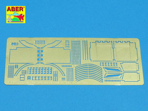 アベール 35A042 1/35 ドイツ キングタイガーフロント・リアフェンダー(全キット用)