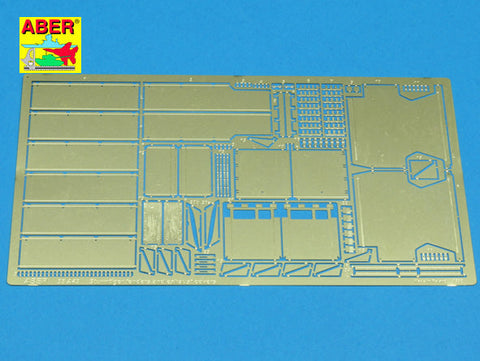アベール 35A043 1/35 ドイツ ストームタイガー重自走砲フェンダーパーツ(タミヤ/イタレリ用)