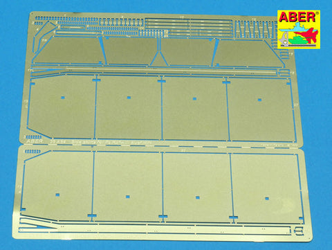 アベール 35A054 1/35 ドイツ III号M/N型戦車車体シェルツェン(M/N改造)(グンゼ/タミヤ)