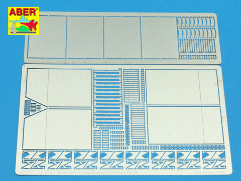 アベール 35A082 1/35 ドイツ IV号駆逐戦車(V)サイドスカート(全タイプ)