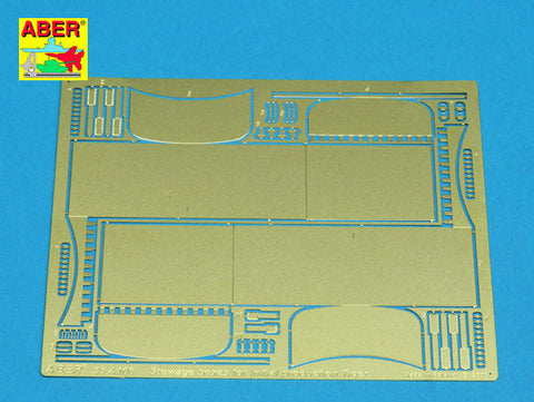 アベール 35A106 1/35 ドイツ タイガーI 初期型砲塔側面雑具箱パーツ(全キット用)