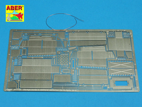 アベール 35A109 1/35 ドイツ 38(t)E/F/G型戦車雑具箱(トライスター用)