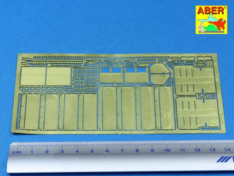 アベール 35A125 1/35 ドイツ タイガーI 型チェニジア フェンダー・排気管カバー(タミヤ/ライフィールドモデル用)