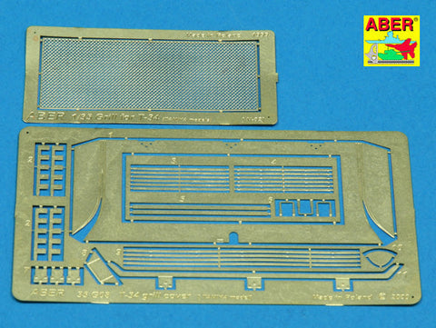 アベール 35G08 1/35 ロシア T34戦車エンジンカバー・グリル(タミヤ用)