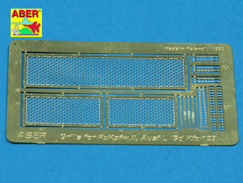 アベール 35G09 1/35 ドイツ II号L型ルクス戦車エンジングリル