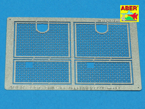 アベール 35G15 1/35 ドイツ タイガーI型エンジングリル(AFVクラブ用)