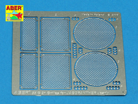 アベール 35G21 1/35 ドイツ ヤークトパンサー初期型エンジングリル(ドラゴン用)