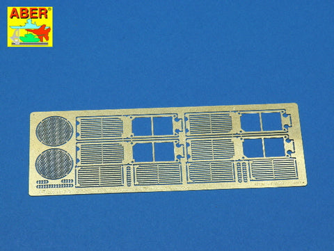 アベール 35G26 1/35 ドイツ E75・E50戦車エンジングリル(トランペッター用)