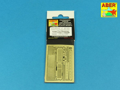 アベール 35G32 1/35 ロシア T55AM用エンジングリル(タコム用)