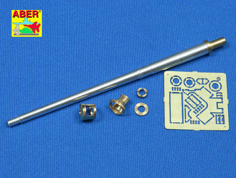 アベール 35L019n 1/35 ドイツ 75ミリ対戦車砲用 PAK40初期型砲身(AFVクラブ/ドラゴン/タミヤ用)