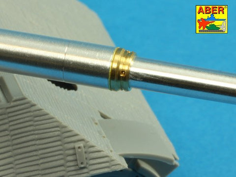 アベール 35L215 1/35 キングタイガー ポルシェ砲塔 後期型8.8cm Kw.K43 (L/71)砲身 (タコム用)