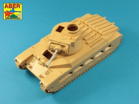 アベール 35L224 1/35 イギリス マチルダ用 CS 3インチ砲身・ベサ機銃銃身(タミヤ用)