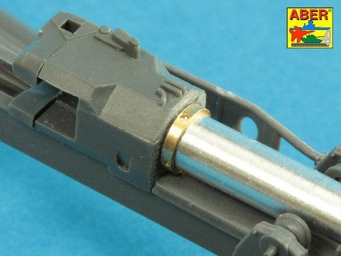 アベール 35L228 1/35 ドイツ 75mm PaK 40 対戦車砲 砲身(マズルブレーキ無し)