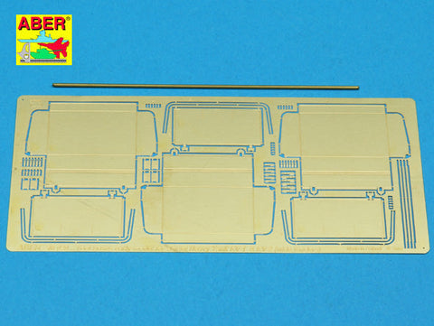 アベール 48029 1/48 ロシア KV-1/2重戦車初期型工具箱初期タイプ(タミヤ用)
