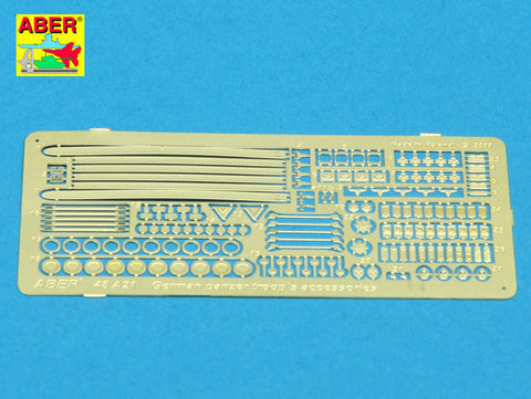 アベール 48A21 1/48 ドイツ 戦車兵アクセサリーセット