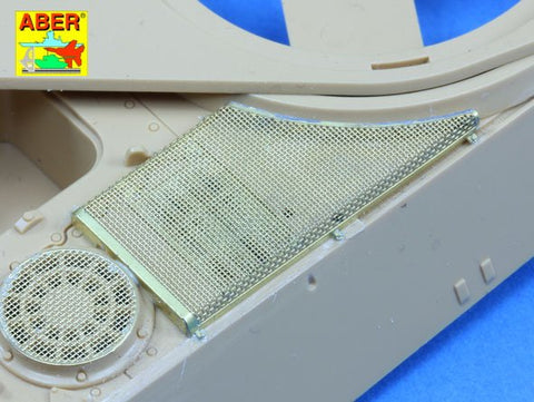 アベール 48A27 1/48 キングタイガー(ポルシェ砲塔)用グリル(タミヤ用)
