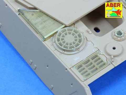 アベール 48A28 1/48 キングタイガー(ヘンシェル砲塔)用グリル(タミヤ用)