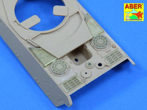 アベール 48A28 1/48 キングタイガー(ヘンシェル砲塔)用グリル(タミヤ用)