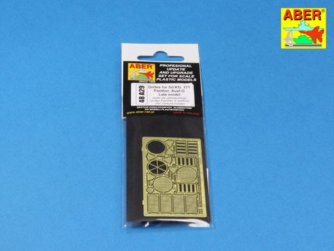 アベール 48A29 1/48 パンサーG型後期用グリル(タミヤ用)