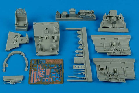 アイリス 2084 1/32 中島 キ-84 四式戦闘機 疾風 コクピット(HASEGAWA用)