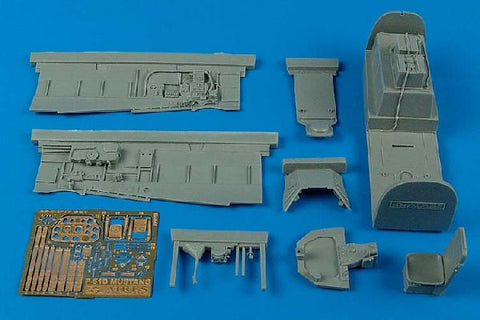 アイリス 2091 1/32 P-51D ムスタング コクピット(TRUMPETER用)