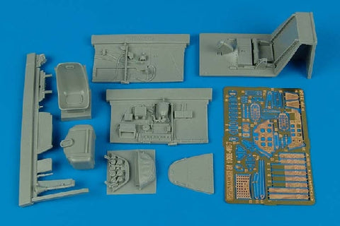アイリス 2104 1/32 メッサーシュミット Bf109E-4/E-7 コクピット(EDUARD用)