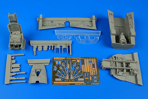 アイリス 2201 1/32 F-104G/S スターファイター コクピットセット(C2)(イタレリ用)