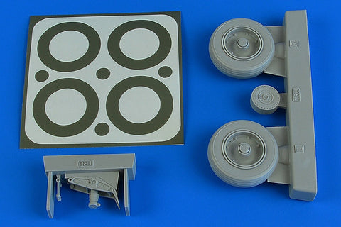アイリス 2231 1/32 A-1J スカイレーダー ホイール 塗装マスクシール付(TRUMPETER用)