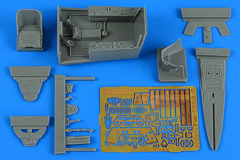 アイリス 2251 1/32 Fw 190A-8 コクピットセット(レベル用)