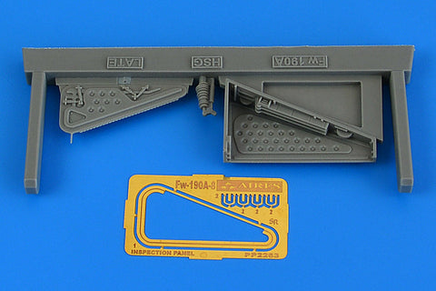アイリス 2263 1/32 Fw190A-8 垂直尾翼点検ハッチ 後期型(HASEGAWA用)