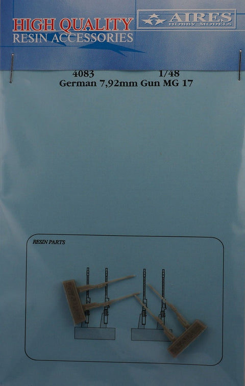 アイリス 4083 1/48 ドイツ 7,92mm MG 17銃(汎用)