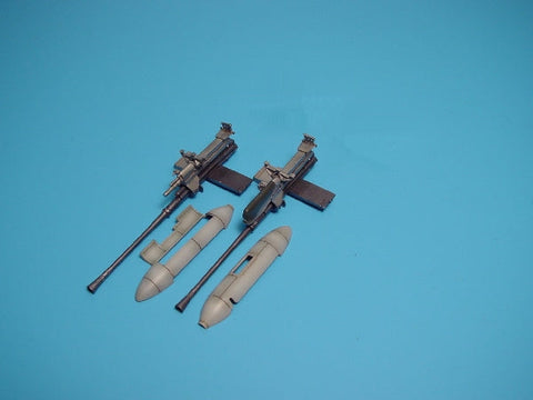 アイリス 4169 1/48 Ju 87G 2 x 3,7 cm ボードカノン ポッド(HASEGAWA用)