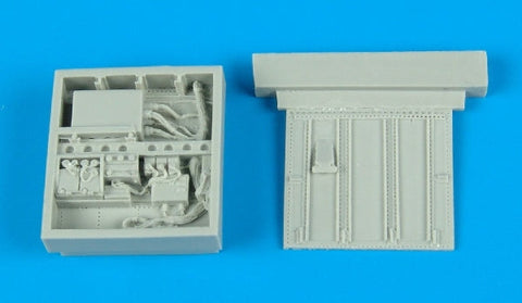 アイリス 4355 1/48 A-10A サンダーボルトII 電子装備格納庫(イタレリ用)