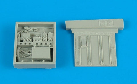 アイリス 4358 1/48 A-10A サンダーボルトII 電子装備格納庫(HOBBY BOSS用)