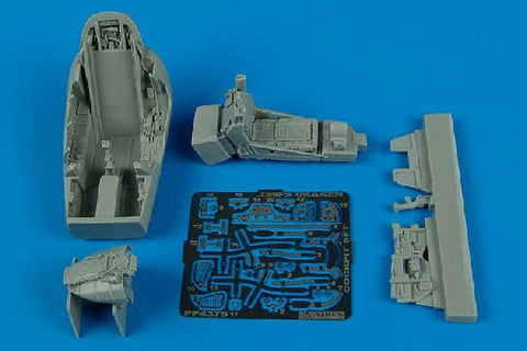 アイリス 4375 1/48 J-35FS ドラケン フィンランド空軍仕様 コクピット(HASEGAWA用)